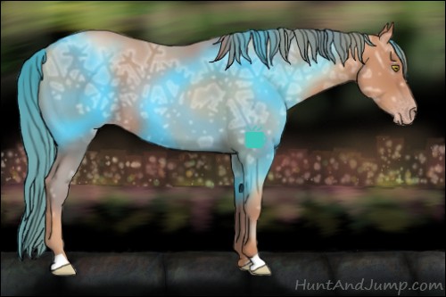 Horse Color:Gold Champagne Ice 