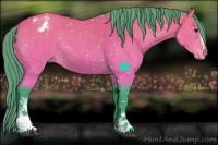 Horse Color:Watercolor White Spotted Buckskin Blanket