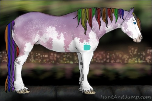 Horse Color:Painted Bay Dun Sabino Splash