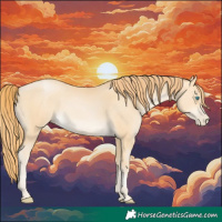 Horse Color:Buckskin Pearl 