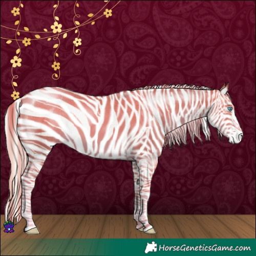Horse Color:Chocolate Palomino Pearl 