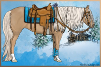 Horse Color:Chestnut Mushroom