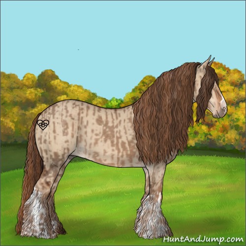 Horse Color:Liver Red Dun and Red Dun