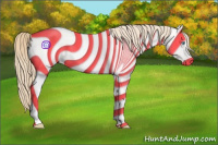 Horse Color:Perlino Dun Tobiano 