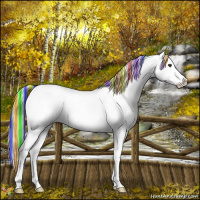 Horse Color:Painted Watercolor Chestnut Splash