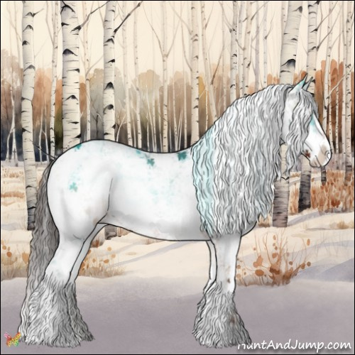 Horse Color:Bay Onyx Sabino Rabicano 