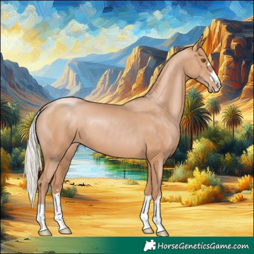 Horse Color:Silver Black Pearl 