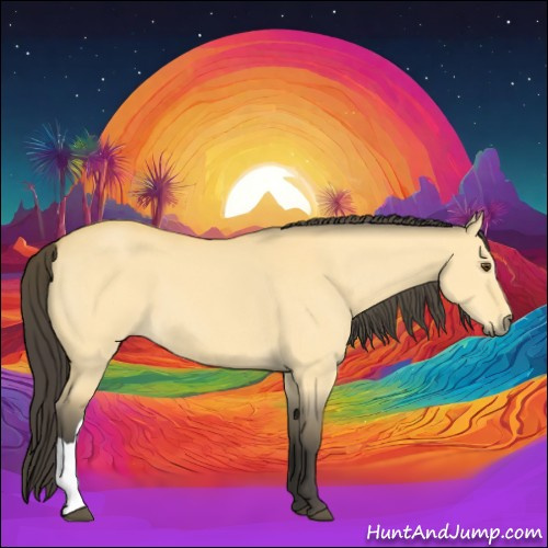 Horse Color:Buckskin Dun 
