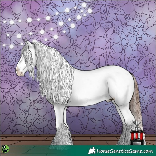 Horse Color:Classic Champagne Near Leopard 