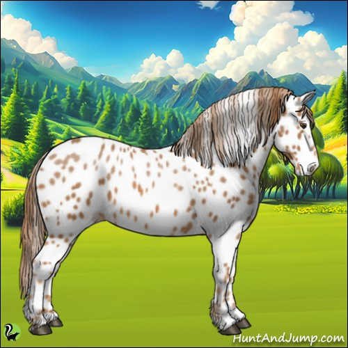 Horse Color:Chestnut Appaloosa 