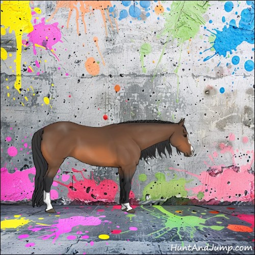 Horse Color:Bay Sabino