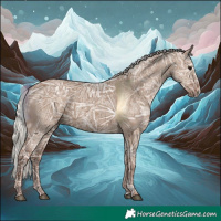 Horse Color:Silver Grullo Ice 