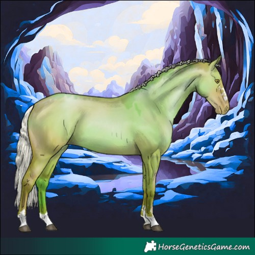 Horse Color:Silver Bay Pearl Dun 