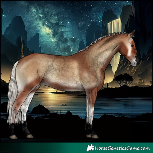 Horse Color:Void Silver Blue Onyx
