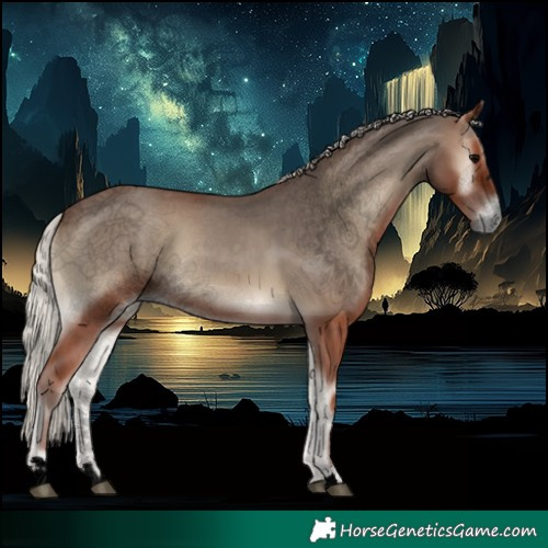 Horse Color:Void Silver Blue Onyx
