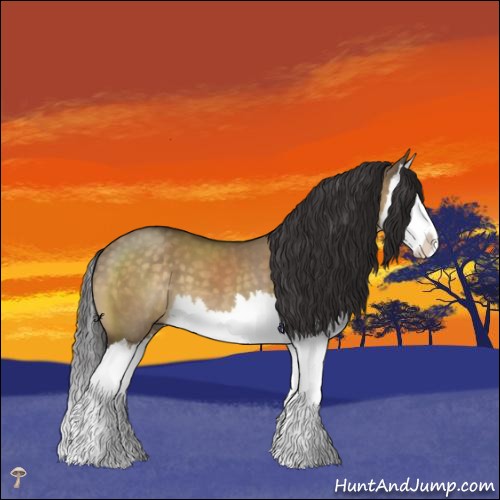 Horse Color:Buckskin Dun Mushroom Splash 