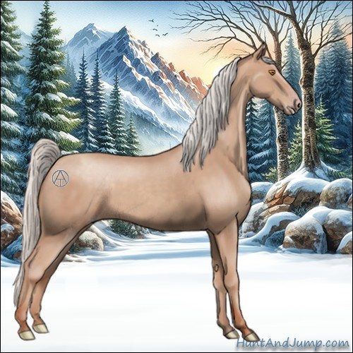 Horse Color:Silver Classic Champagne 