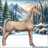 Horse Color:Silver Classic Champagne 