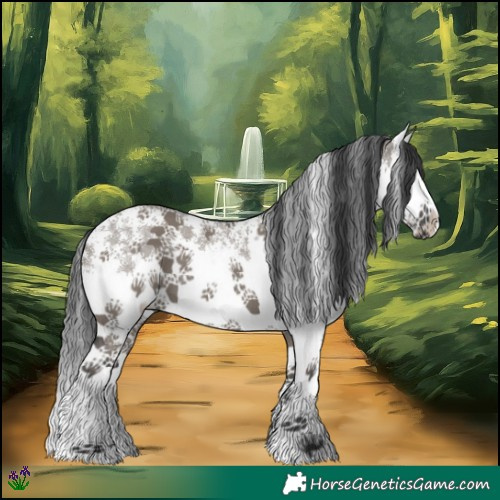 Horse Color:Grullo Sabino Splash 