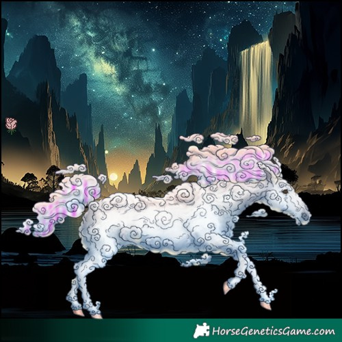 Horse Color:Gray Painted Chestnut 