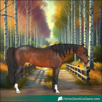 Horse Color:Brown 