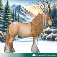 Horse Color:Chestnut Pearl Tobiano