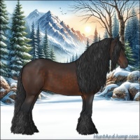 Horse Color:Brown 