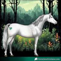 Horse Color:Gray Brown Dun Tobiano Rabicano 