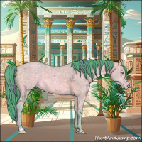 Horse Color:Watercolor Amber Cream Champagne Ice  and Watercolor Amber Champagne Ice 