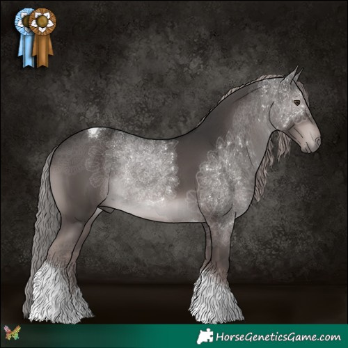 Horse Color:Platinum Liver Chestnut Tobiano 