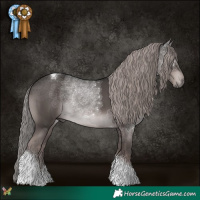 Horse Color:Platinum Liver Chestnut Tobiano