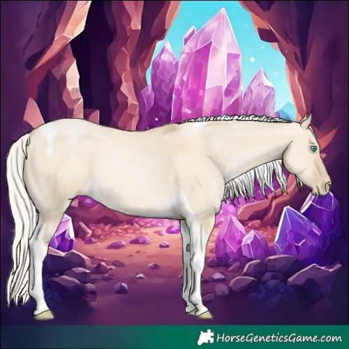 Horse Color:Silver Smoky Grullo Pearl Tobiano 