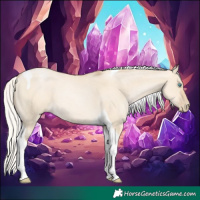 Horse Color:Silver Smoky Grullo Pearl Tobiano 