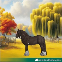 Horse Color:Liver Chestnut Tobiano 