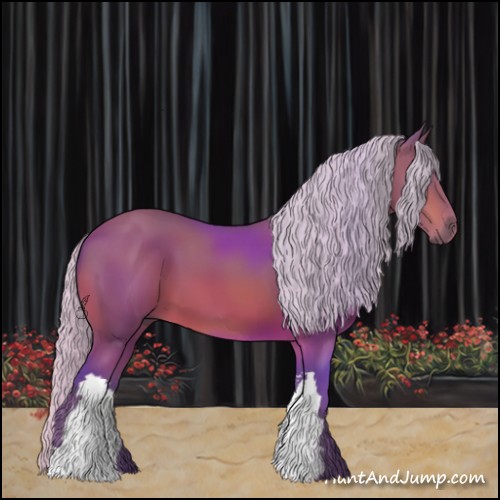 Horse Color:Watercolor Silver Brown