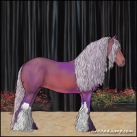 Horse Color:Watercolor Silver Brown 