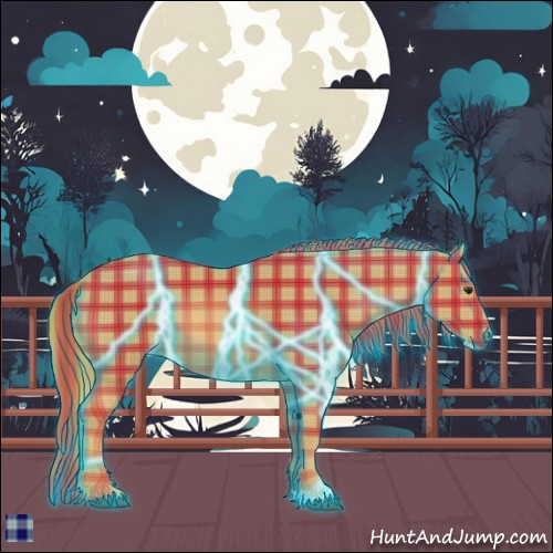 Horse Color:Thunderstruck Plaid Chestnut
