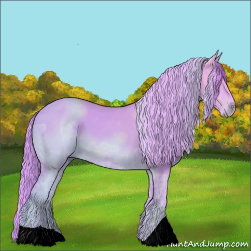 Horse Color:Watercolor Chestnut Ice