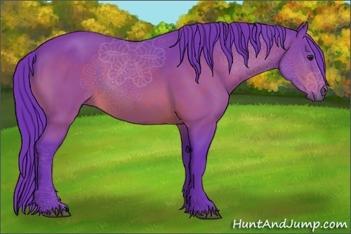 Horse Color:Watercolor Brown 