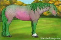 Horse Color:Watercolor Brown 