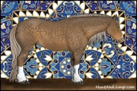 Horse Color:Chocolate Palomino Roan 