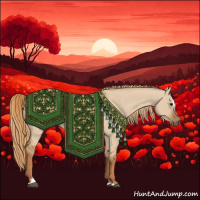 Horse Color:Red Dun Sabino 