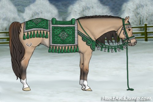 Horse Color:Bay Roan Dun 
