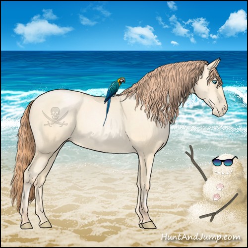Horse Color:Amber Cream Champagne Pearl 