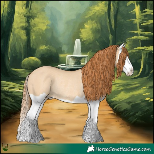 Horse Color:Red Dun Splash Rabicano 