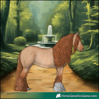 Horse Color:Red Dun Rabicano 