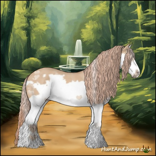 Horse Color:Red Dun Splash Frame