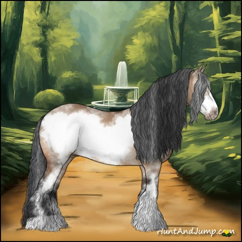 Horse Color:White Spotted Bay Dun Frame Rabicano