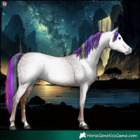 Horse Color:Gray Painted Chestnut 