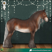 Horse Color:Silver Brown 